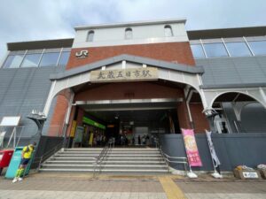 JR五日市線の終点駅、武蔵五日市駅