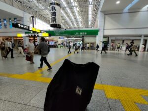 JR小田原駅の改札前